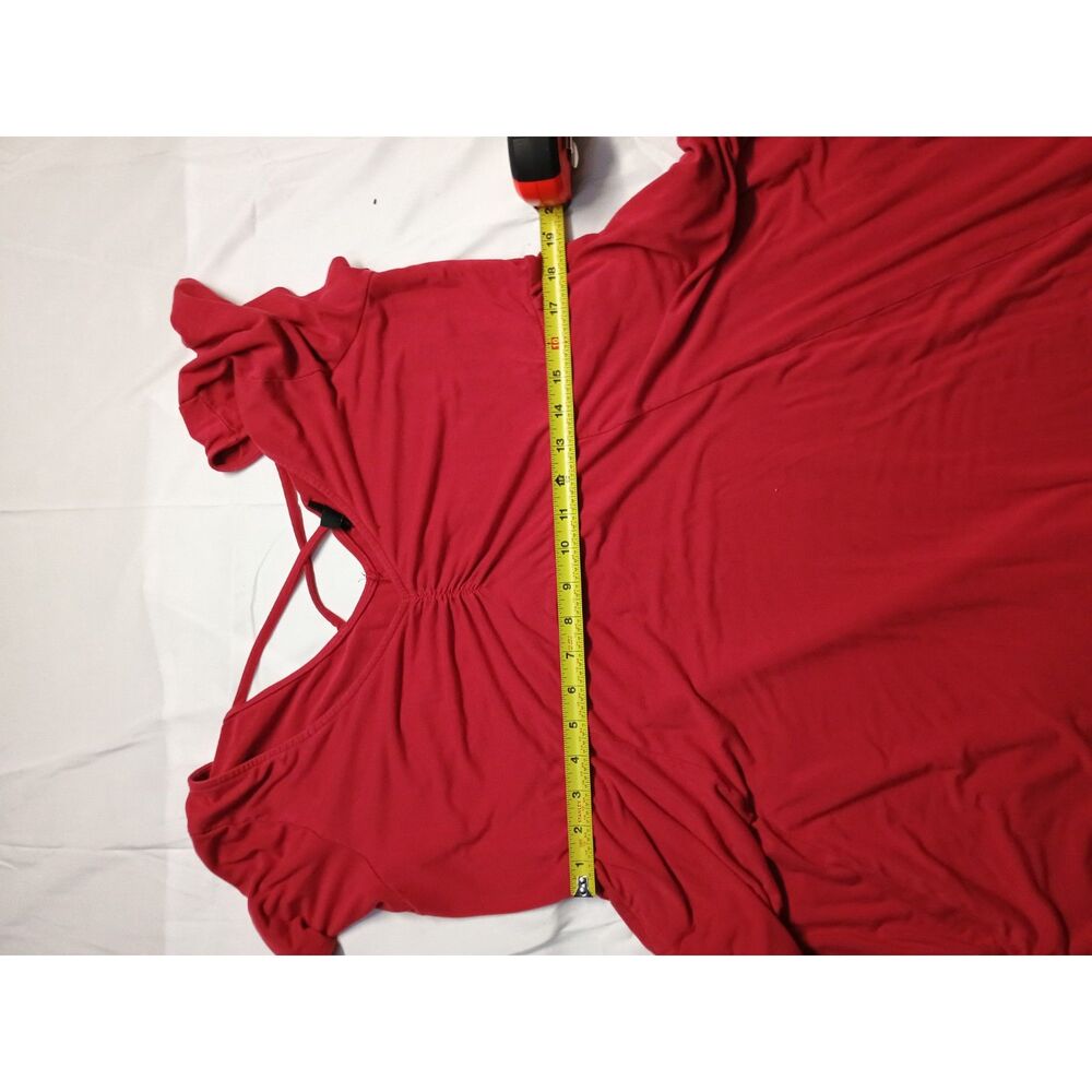 Torrid Red Flowy dress Plus size 3